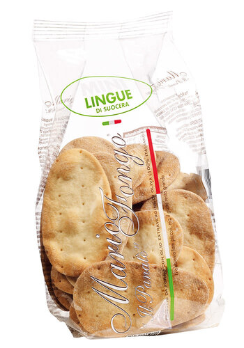 Mini langues de belle mère à huile d'olive - Mario Fongo 100g 