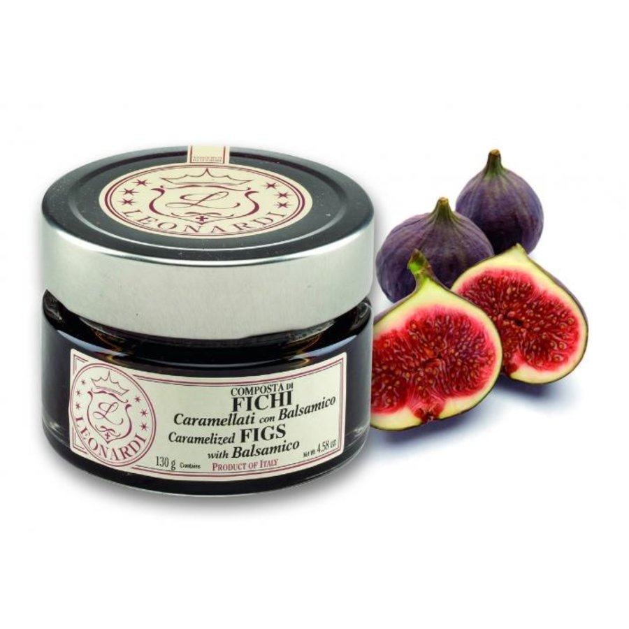 Compote de figues caramélisées au balsamique - Leonardi 130g