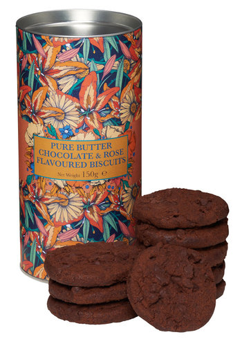 Biscuits pur beurre aromatisés au chocolat et à la rose - Frida Kahlo 150g 