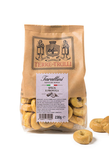 Tarallini with Smoked Ham & Cheese Terre dei Trulli 230g 