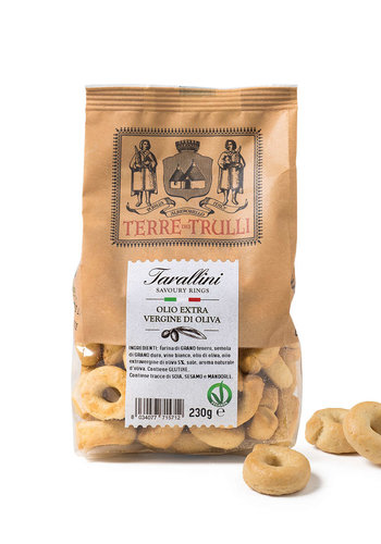 Tarallini huile d'olive extra vierge - Terre dei Trulli 230g 
