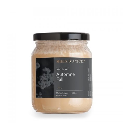 Miels d'Anicet - Récolte d'Automne (Miel Brut) - 500g 