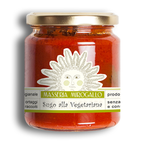 Sauce tomate avec légumes |Masseria  Mirogallo |280g 