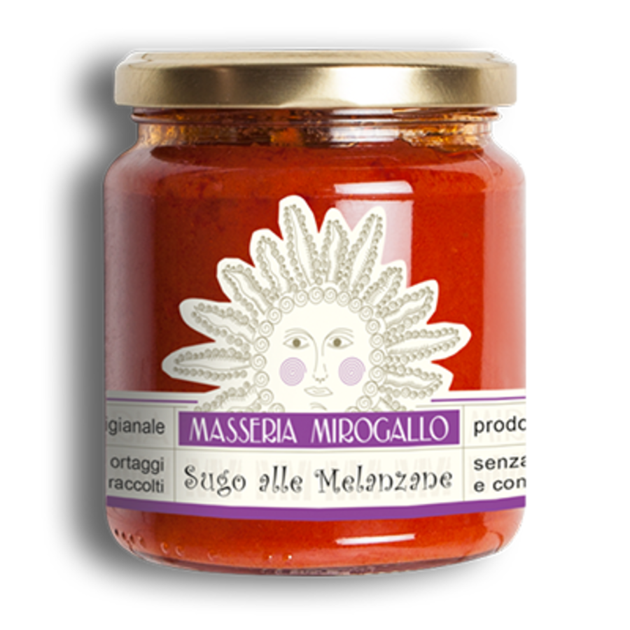 Sauce tomate et aubergines | Masseria Mirogallo |280g