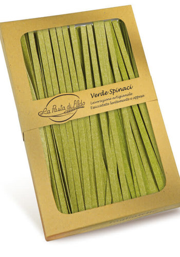 Spinach Tagliatelle - La Pasta Di Aldo 250 g 