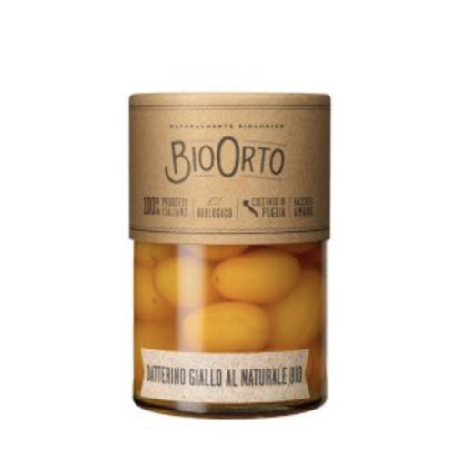 Tomates jaunes Datterini dans l'eau - Bio Orto 360 g 