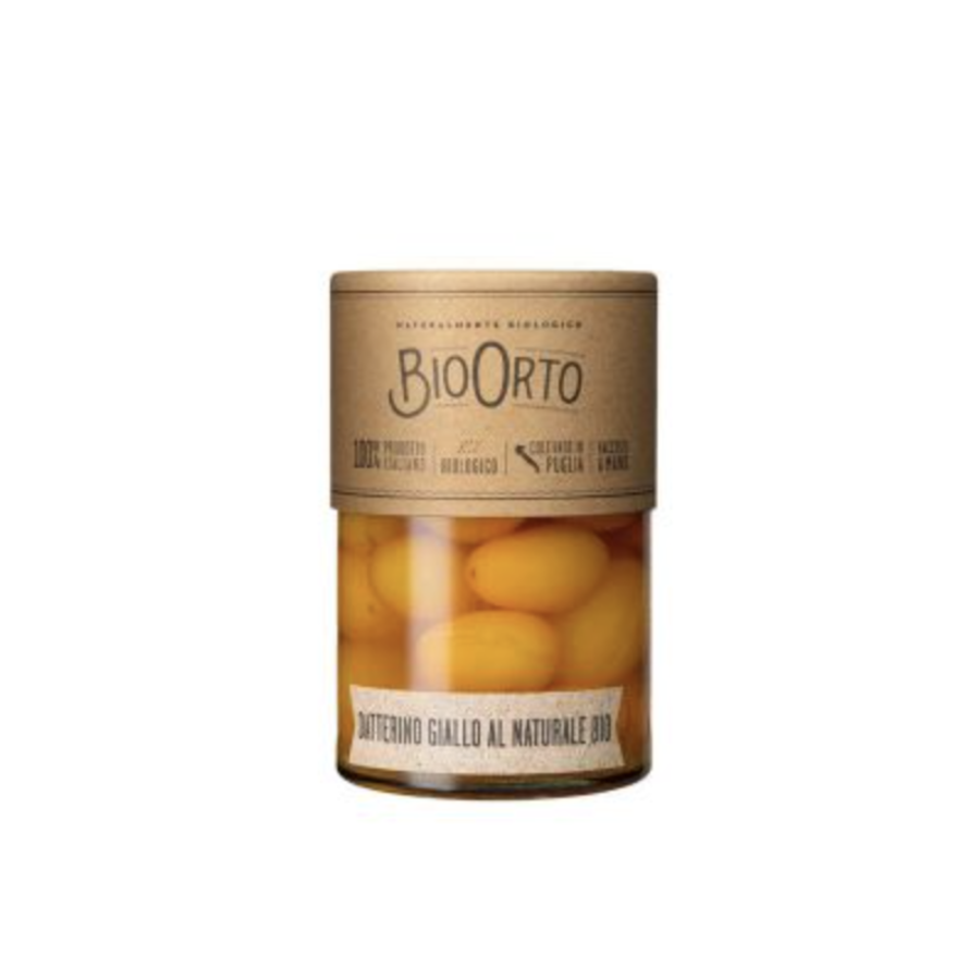 Datterini Yellow Tomatoes in Water - Bio Orto 360 g