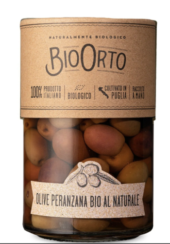 Peranzana olives in Brine - Bio Orto 350 g 