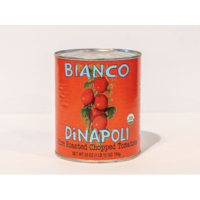 Fire Roasted Chopped Tomatoes - Bianco Dinapoli 794 g