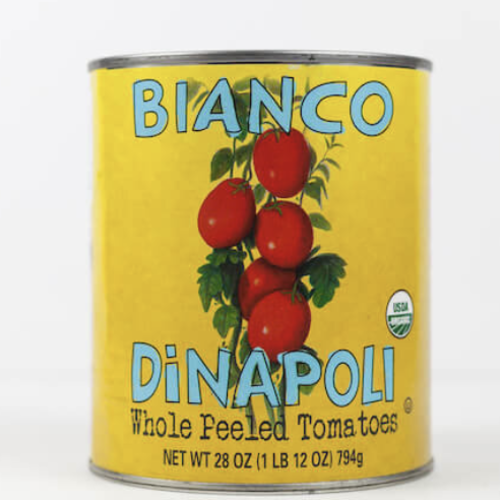 Tomates Californiennes Pelées entières Bio - Bianco Dinapoli  796ml 