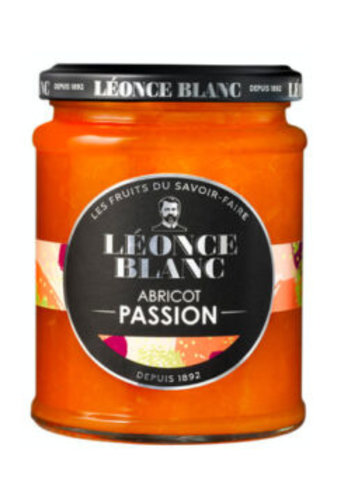 Confiture abricot passion - Léonce Blanc 330g 