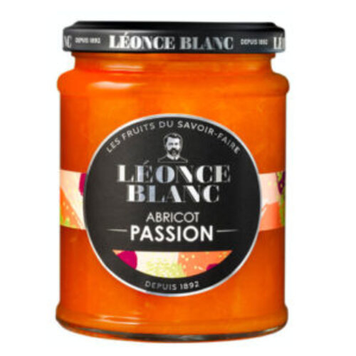 Confiture abricot passion - Léonce Blanc 330g 