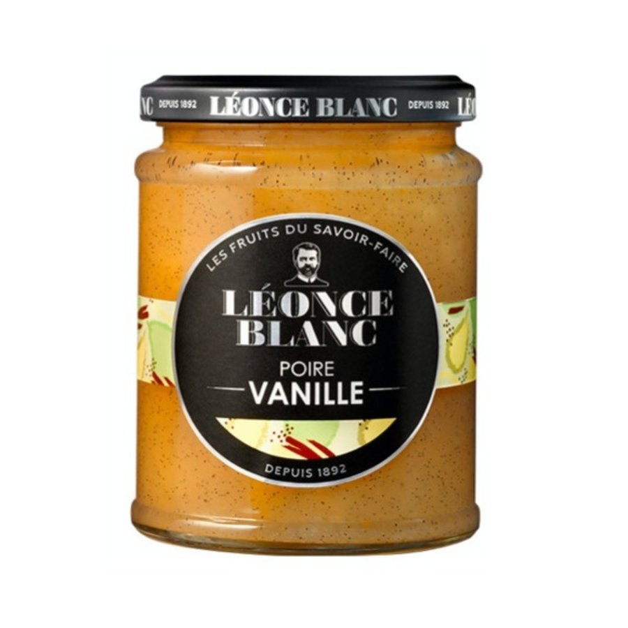 Confiture poire & vanille - Léonce Blanc 330g
