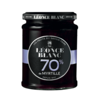 Confiture myrtille 70% - Léonce Blanc 320g