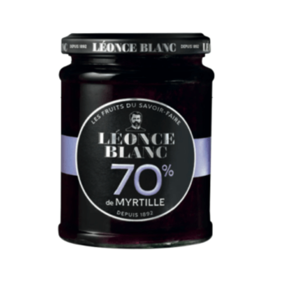 Confiture myrtille 70% - Léonce Blanc 320g