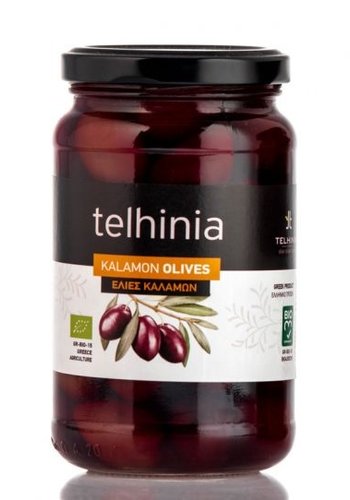 Olives Kalamon bio  - Telhinia 370ml 