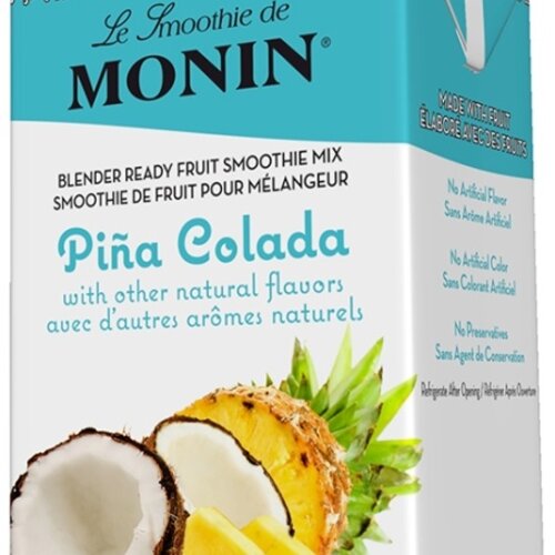 Piña Colada Fruit Smoothie Mix - Monin  1.4L 