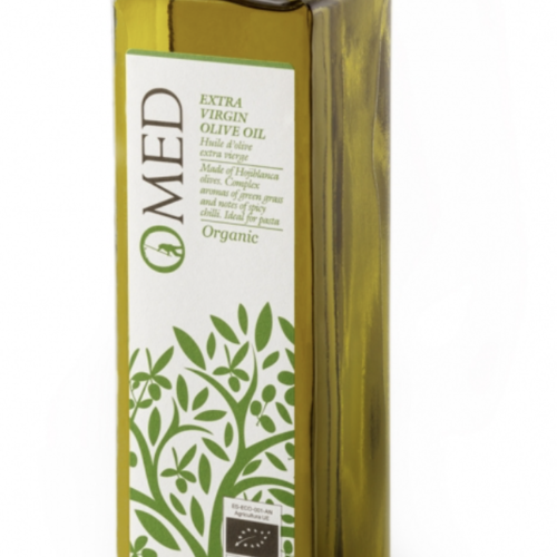 Huile d'olive extra vierge (Biologique) Hojiblanca - O-Med 500 ml 