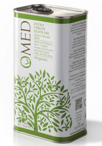 Huile d'olive (Biologique - Bidon) Hojiblanca - O-Med 1 litre 