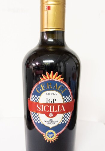 Huile d'olive extra vierge IGP Sicilia - Geraci 500ml 