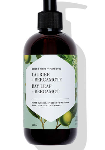 Bay Leaf and Bergamot Hand Soap - Mélia 250 ml 