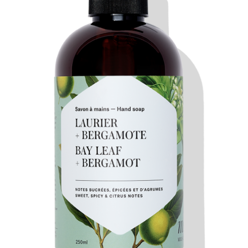 Bay Leaf and Bergamot Hand Soap - Mélia 250 ml 