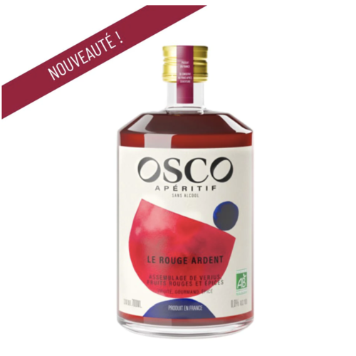 Apéritif  Rouge Ardent (sans alcool)  - Osco Drinks 700 ml 