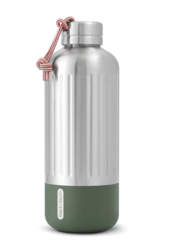 Bouteille en acier inoxydable Explorateur (Olive) - Black + Blum 850 ml 