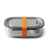Grande boîte à lunch en acier inoxydable (Orange) - Black + Blum 1L