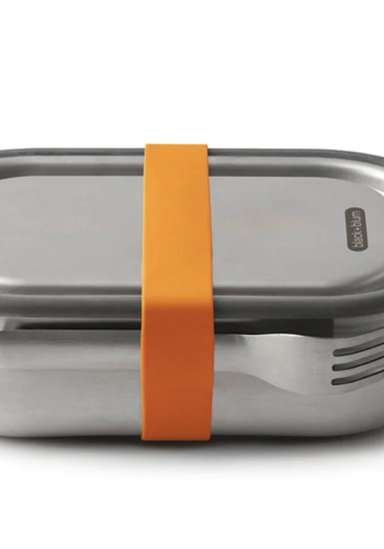 Large Stanless Steel Lunch Box (Orange) - Black + Blum 1L 