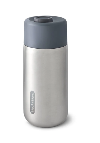 Insulated Stainless Travel Cup (Slate) - Black + Blum 340 ml 