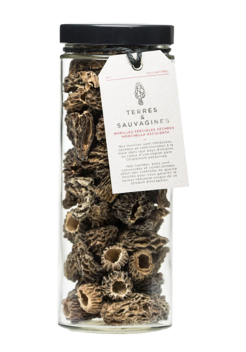 Morilles spéciales séchées - Terres & Sauvagines 100g 