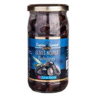 Olives Picholines noires | Eugène Brunel | 350g