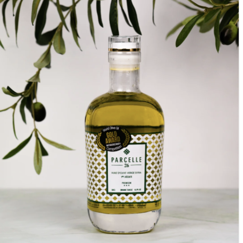 Huile d'olive extra vierge (1ère récolte) - Parcelle 26 500ml 