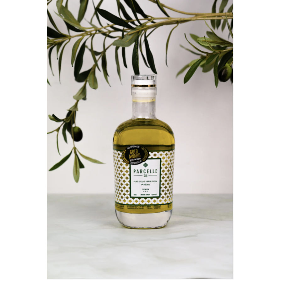 Huile d'olive extra vierge (1ère récolte) - Parcelle 26 500ml