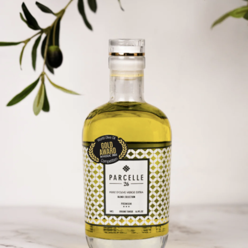 Huile d'olive extra vierge (Blend sélection) - Parcelle 26 500ml 