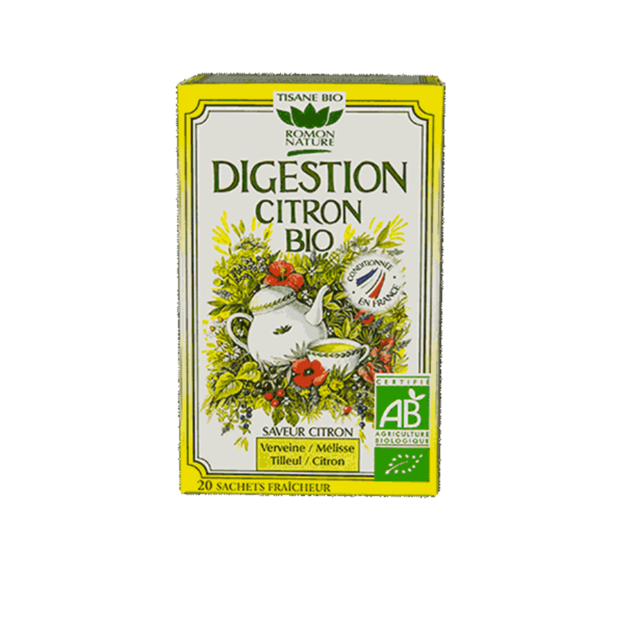 Tisane Digestion Citron et Menthe (6.99$ CAD$) – La Boite à Grains