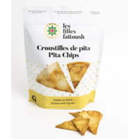 Pita Chips (Za'atar and Thyme) - Les Filles Fattoush 200g