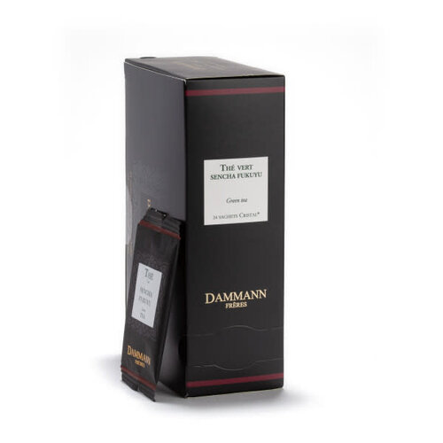 Thé vert Sencha Fukuyu - Dammann Frères  24 sachets 
