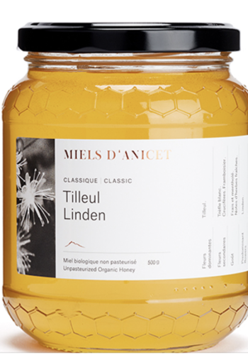 Miel de Tilleul (Classique) - Miels d'Anicet 500g 