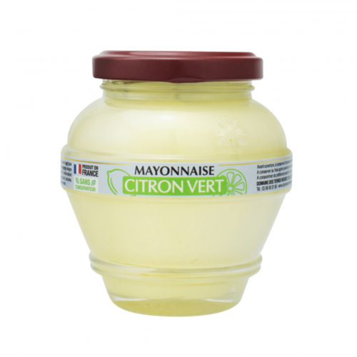 Lime mayonnaise - Domaine des Terres Rouges 180g 