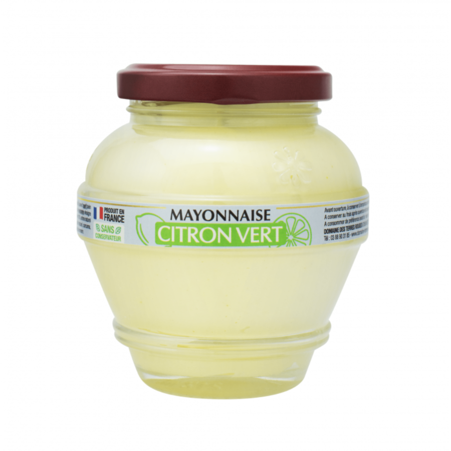 Lime mayonnaise - Domaine des Terres Rouges 180g