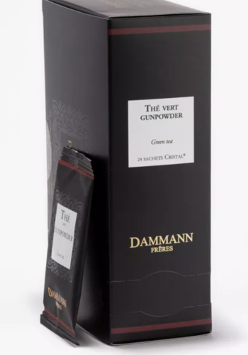 Thé vert de Chine Gunpowder - Dammann Frères 24 sachets 