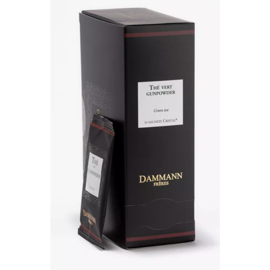Thé vert de Chine Gunpowder - Dammann Frères 24 sachets
