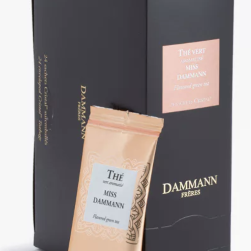 Flavored Green Tea Miss Dammann - Dammann Frères 24 bags 