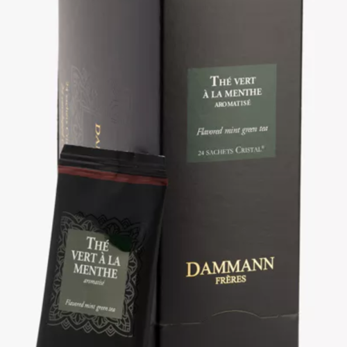 Thé vert à la menthe - Dammann Frères 24 sachets 