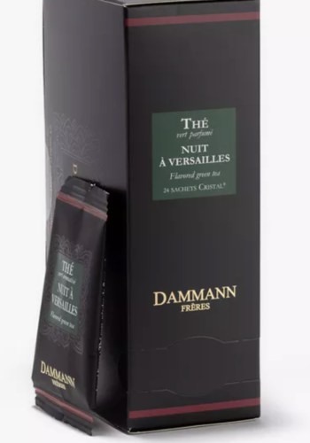 Thé vert aromatisé Nuit de Versailles - Dammann Frères 24 sachets 