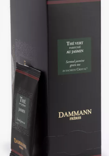 Thé vert parfumé au Jasmin - Dammann Frères 24 sachets 