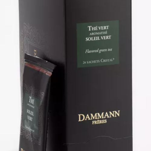 Flavored Green Tea Soleil vert - Dammann Frères 24 bags 