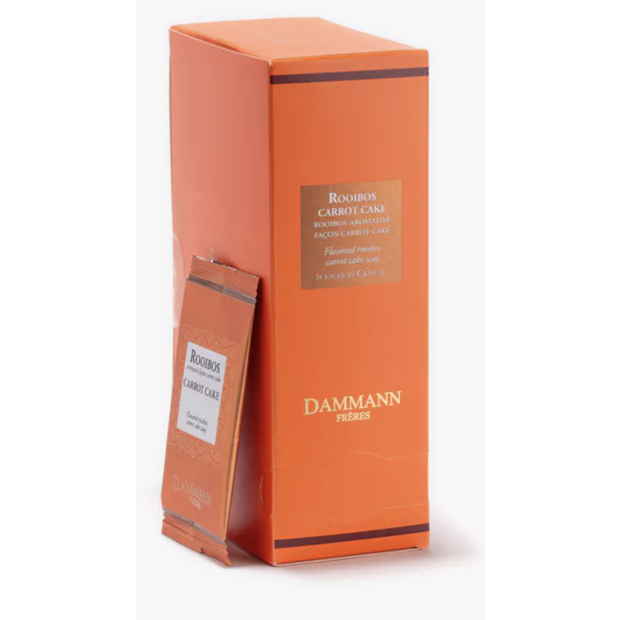 Flavored Rooibos Carrot Cake way - Dammann Frères 24 bags